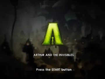 Arthur and the Invisibles - The Game screen shot title